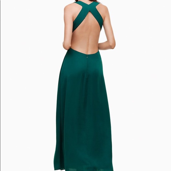 SOLD - Aritzia Talula Peekaboo Maxi Dress in Black - Picture 4 of 5